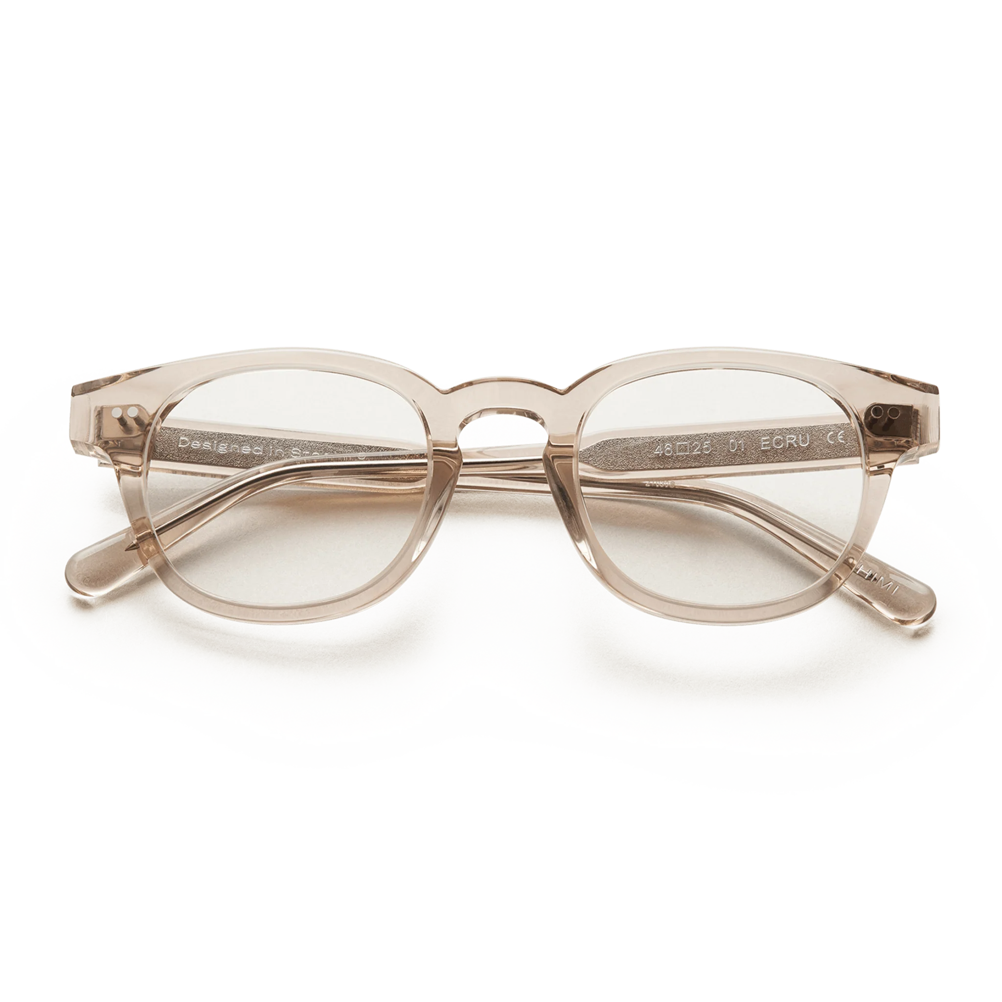 01 Core Optical / Ecru & Clear Lens