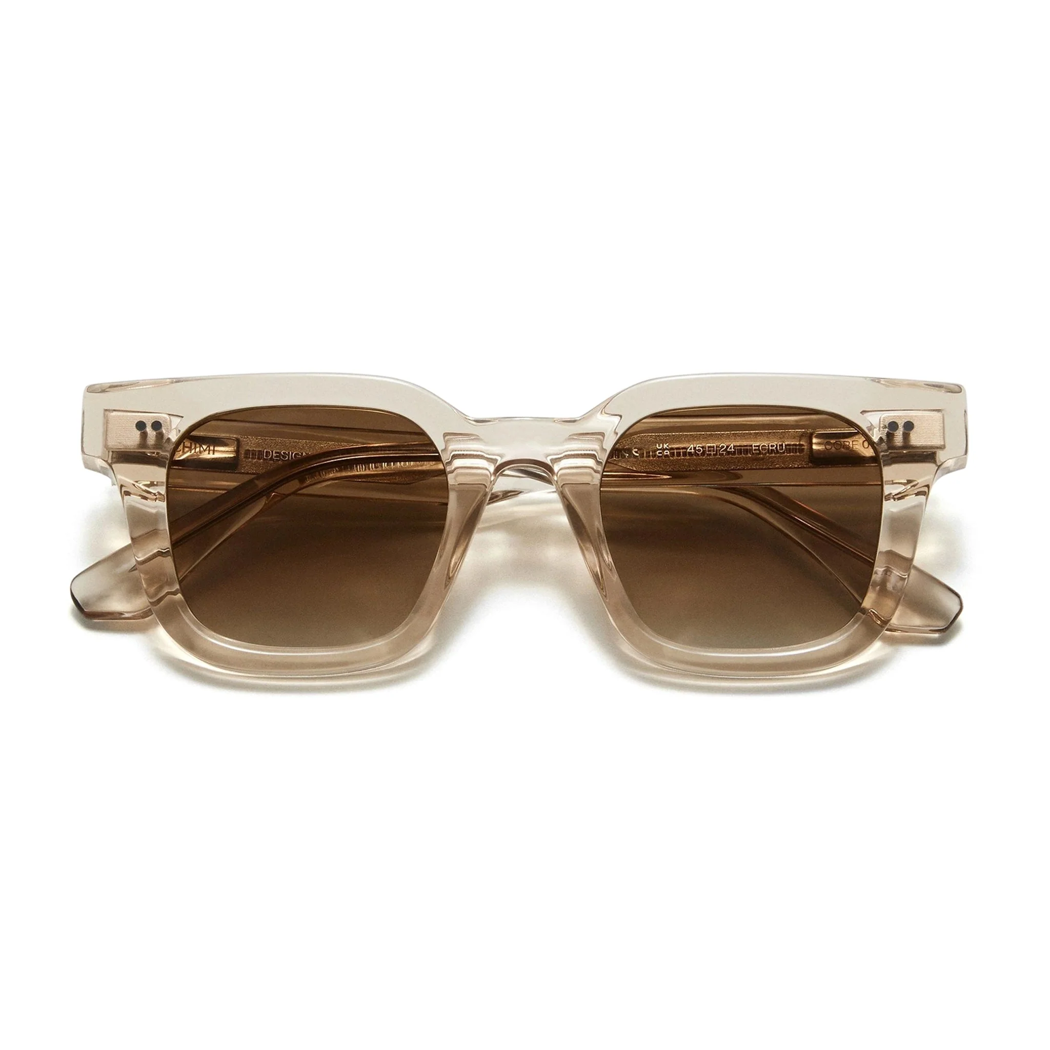 04 Core / Ecru & Brown Gradient Lens
