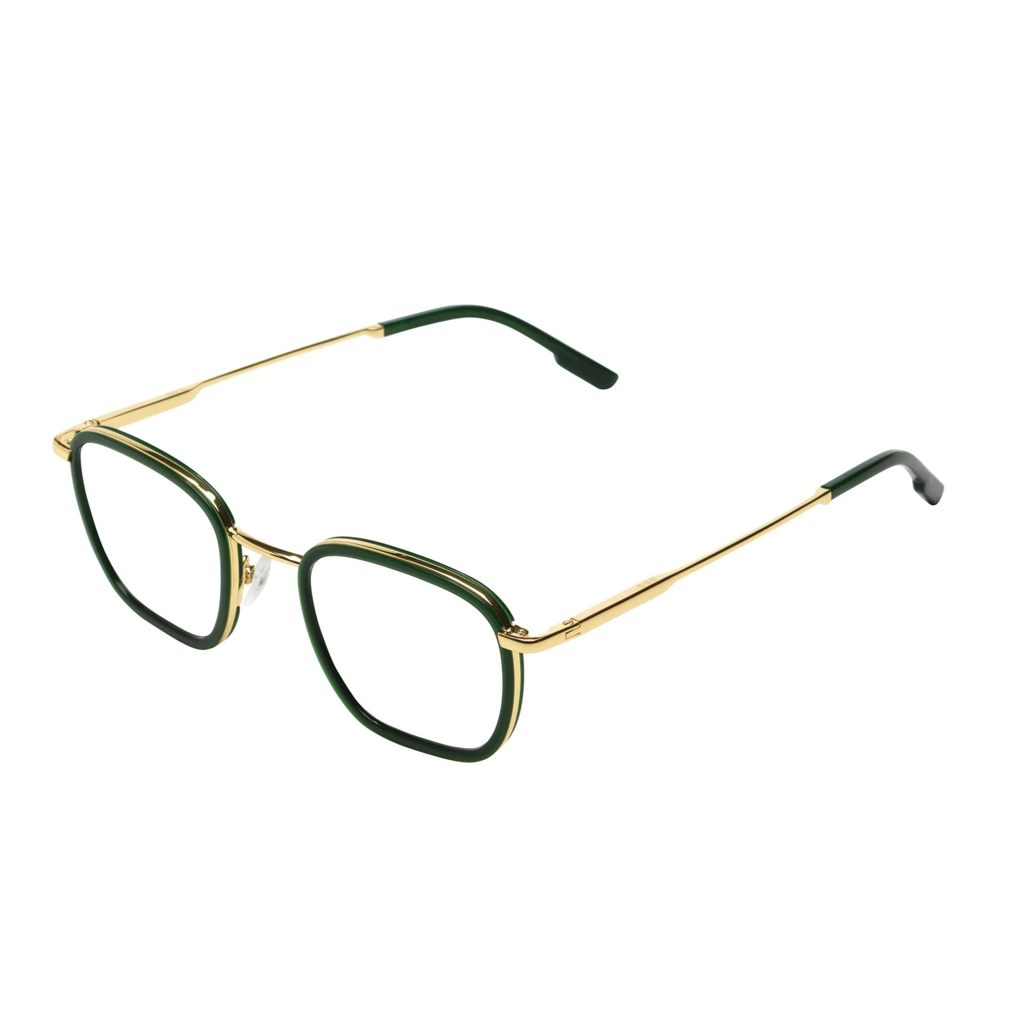 Adam Slims Optical / Hunter Gold Acetate & Blue-Light Lens - Image 2