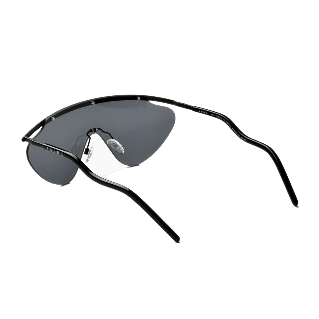 Aero / Black Acetate & Black Lens - Image 2