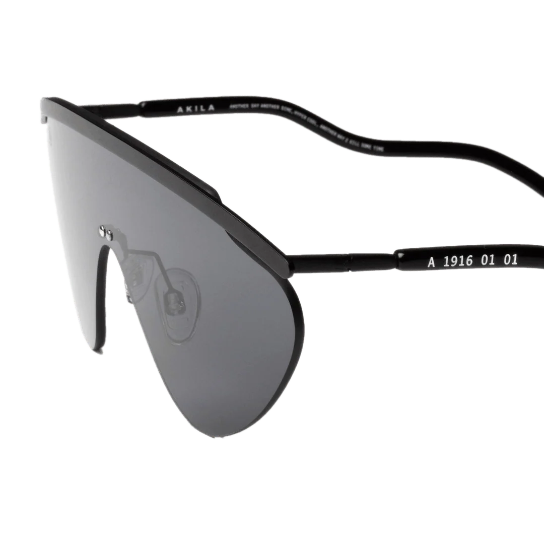 Aero / Black Acetate & Black Lens - Image 3