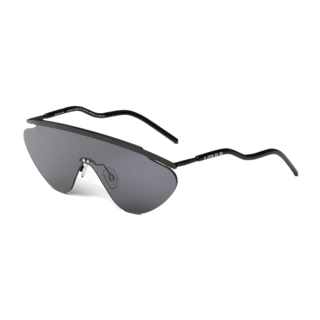 Aero / Black Acetate & Black Lens - Image 4