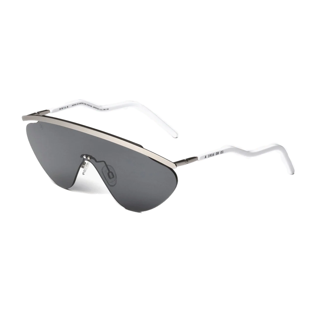 Aero / White Acetate & Black Lens - Image 2
