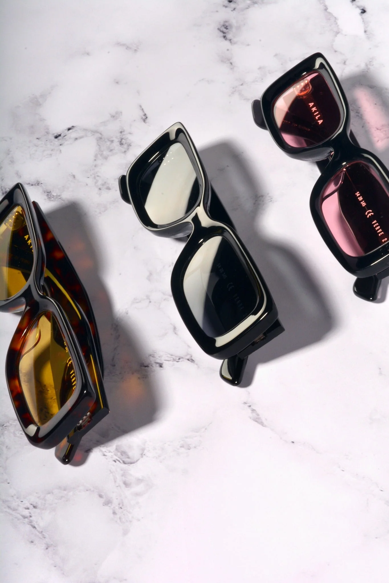 Verve 2.0 / Transparent Black Acetate & Rose Lens - Image 10