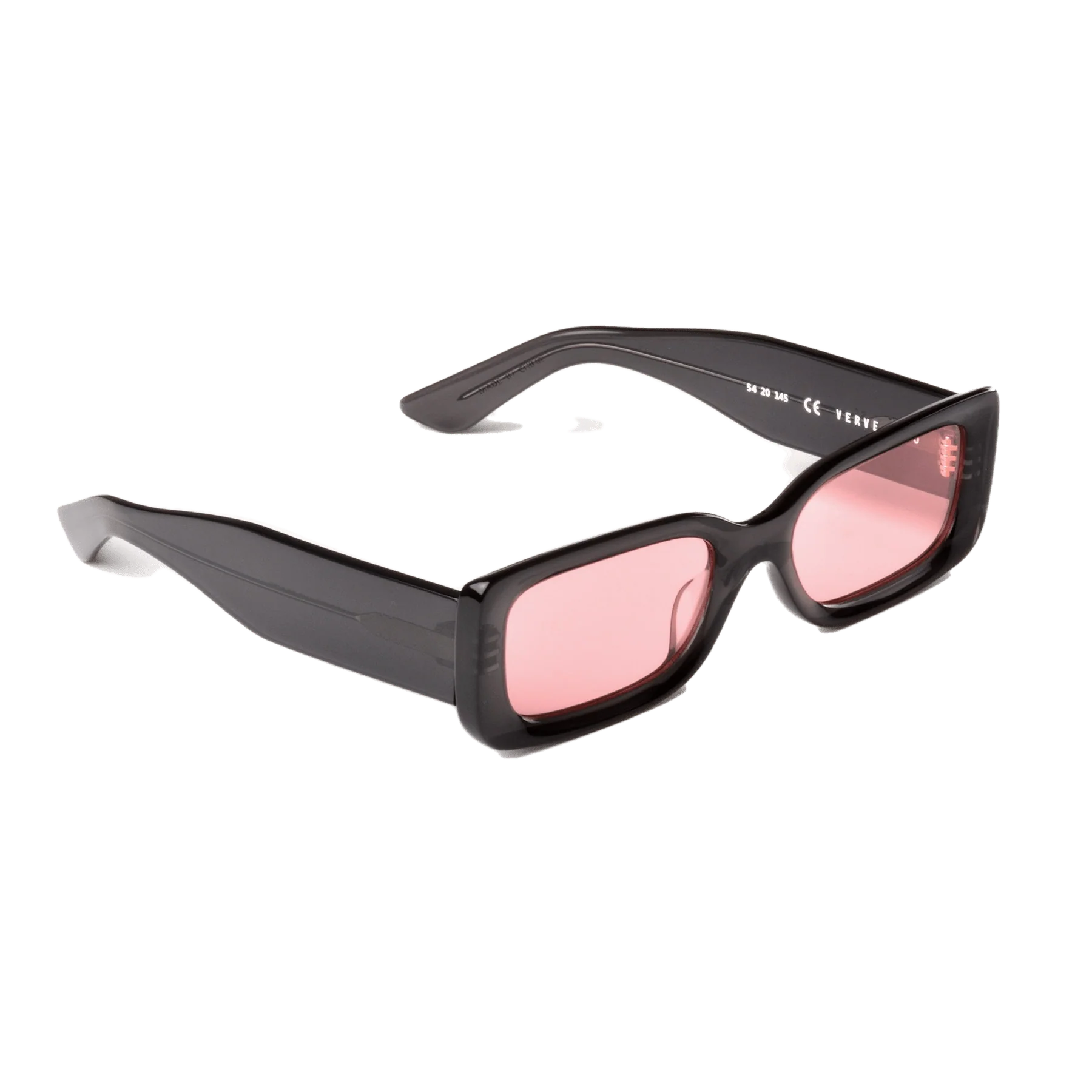 Verve 2.0 / Transparent Black Acetate & Rose Lens - Image 3