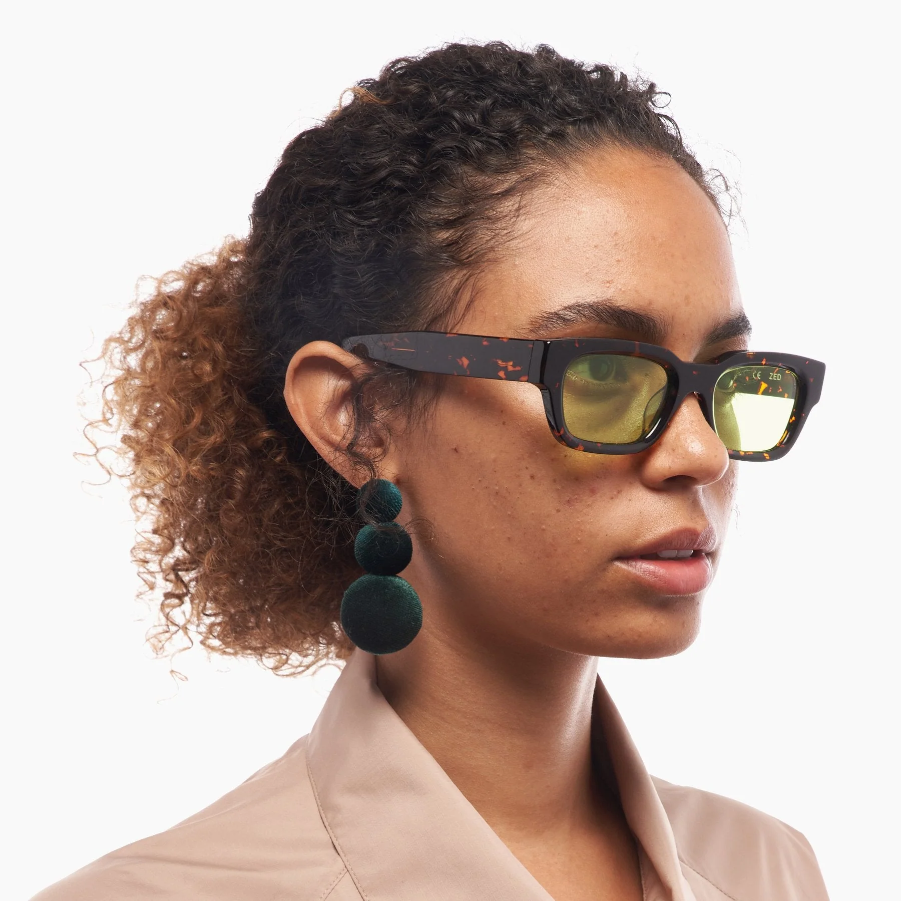 Zed / Tokyo Tortoise Acetate & Apple Green Lens - Image 5