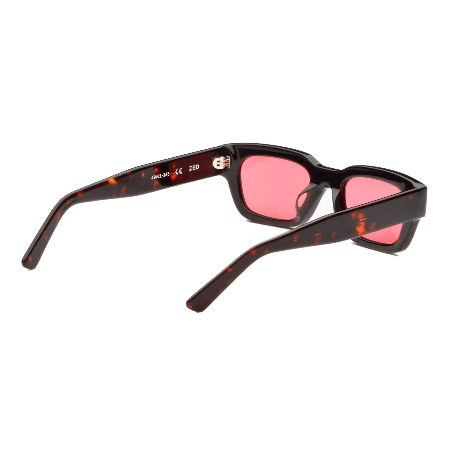 Zed / Tortoise Acetate & Rose Lens - Image 4