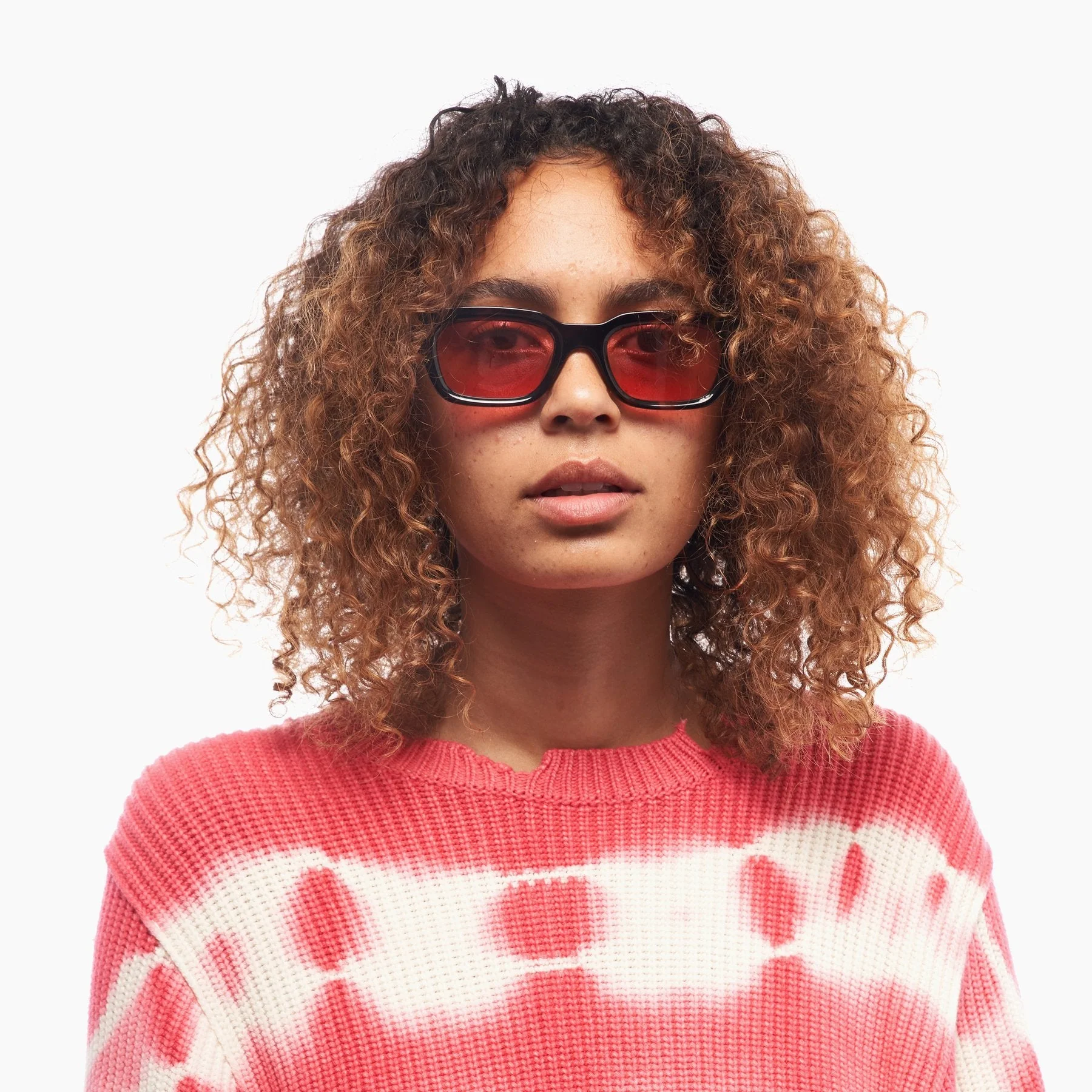 Zed / Tortoise Acetate & Rose Lens - Image 8