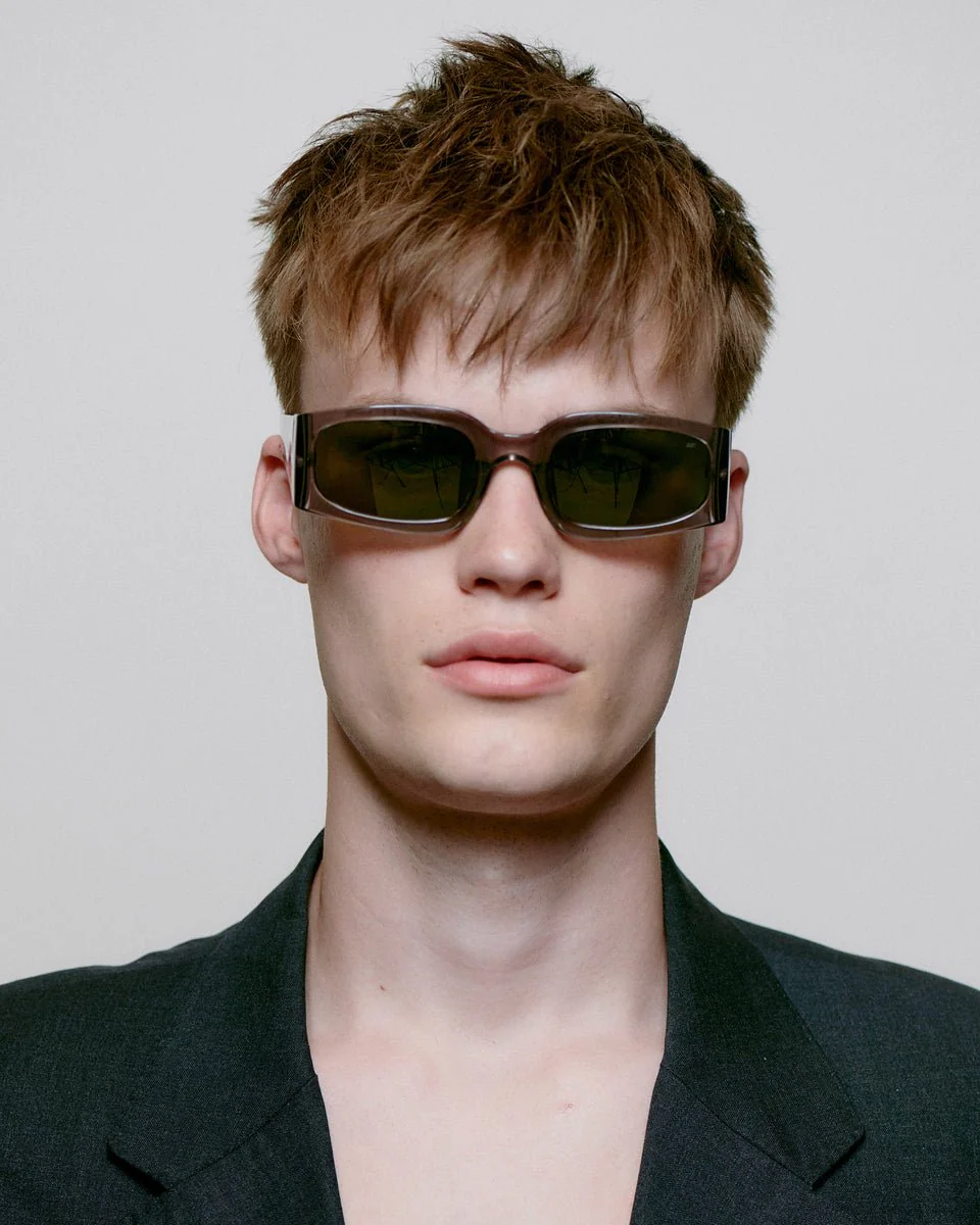 Alex / Grey Transparent & Graphite Green Lens - Image 3