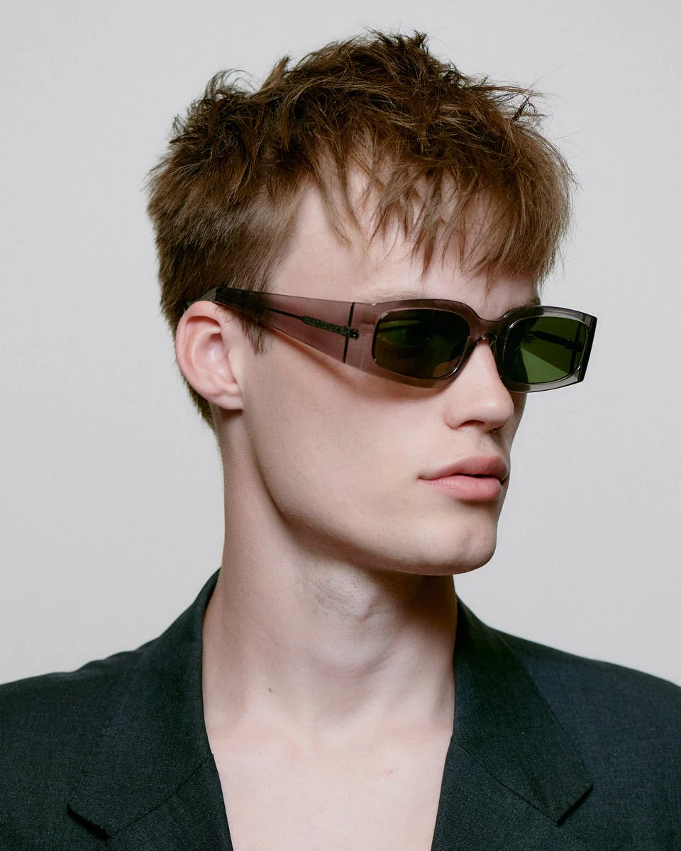 Alex / Grey Transparent & Graphite Green Lens - Image 4