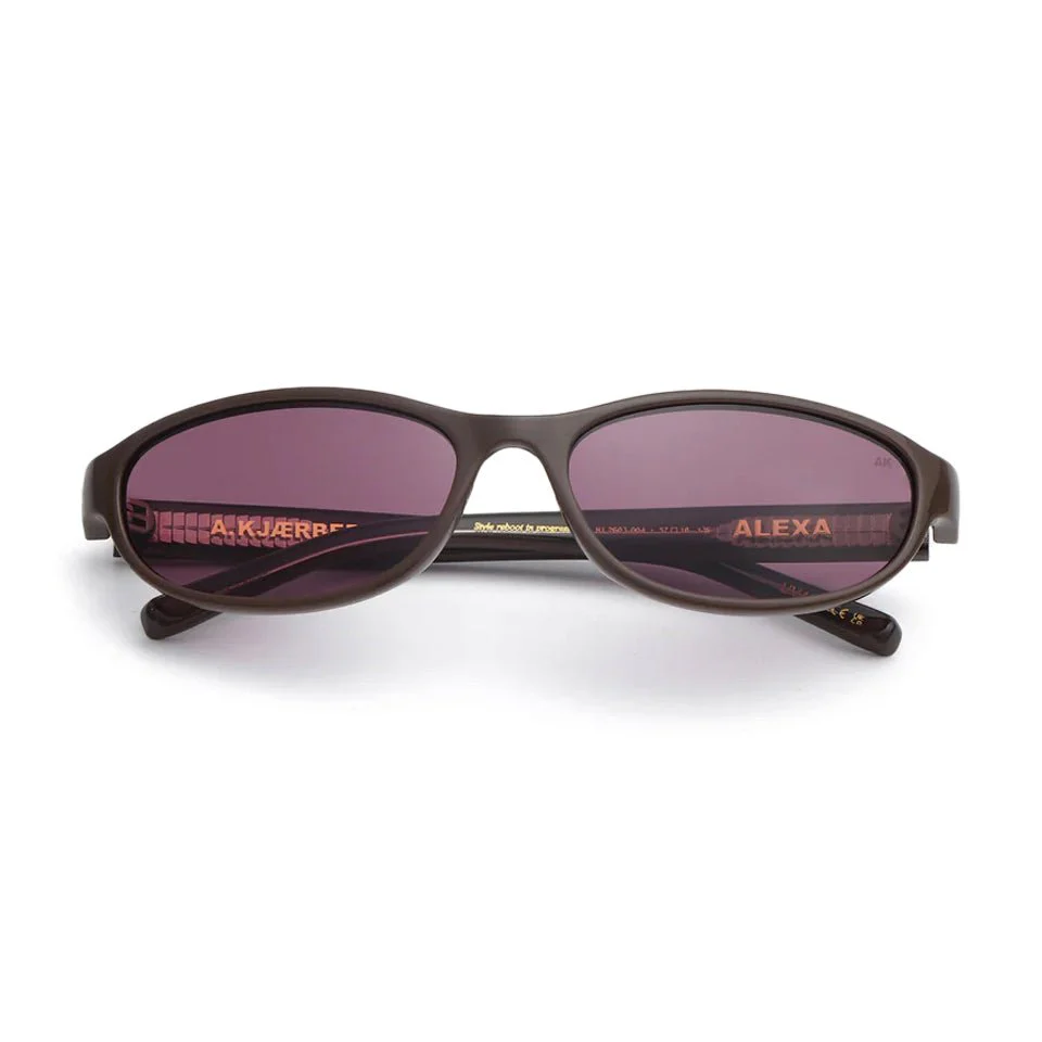 Alexa / Chocolate & Purple Lens