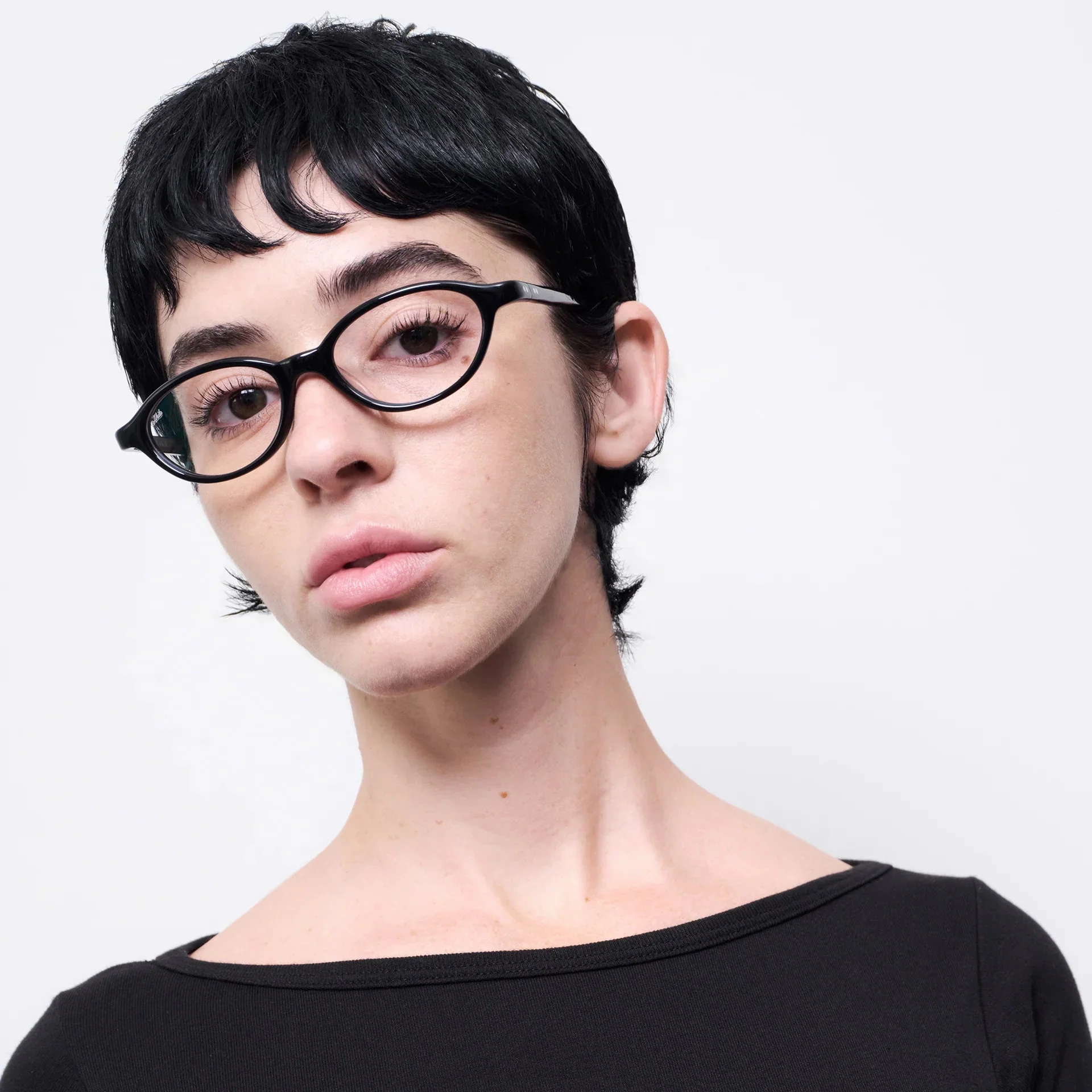 Alien Optical / Black Acetate & Blue-Light Lens - Image 5