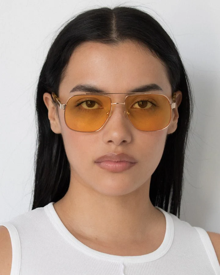 Amelia / Soft Gold Crème Brûlée & Yellow Lens - Image 3