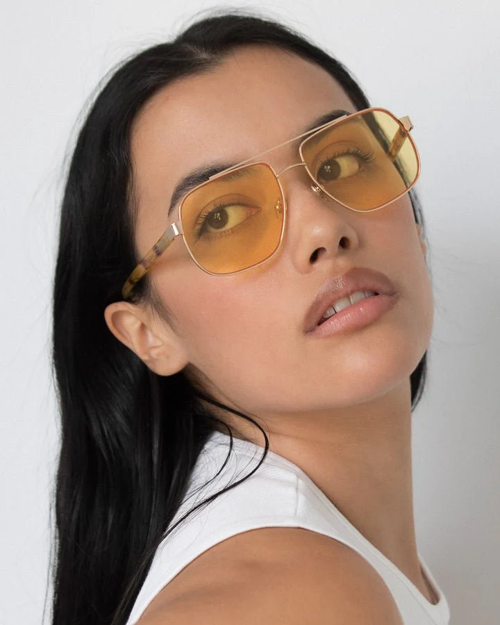 Amelia / Soft Gold Crème Brûlée & Yellow Lens - Image 5