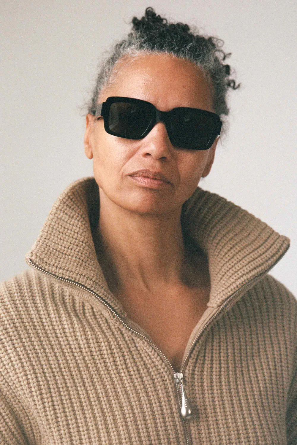 Apollo / Black Acetate & Green Solid Lens - Image 5