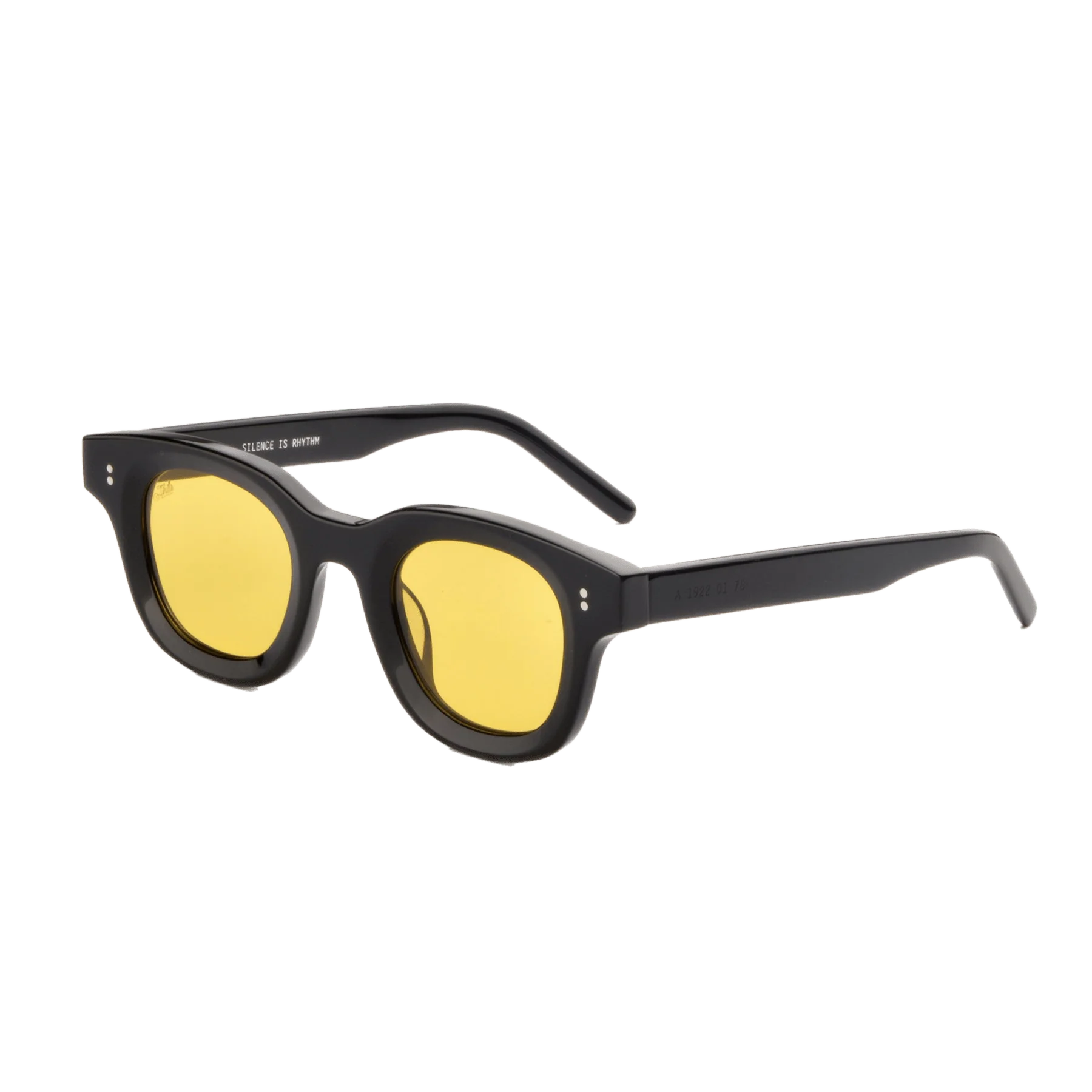Apollo / Black Acetate & Yellow Lens - Image 2