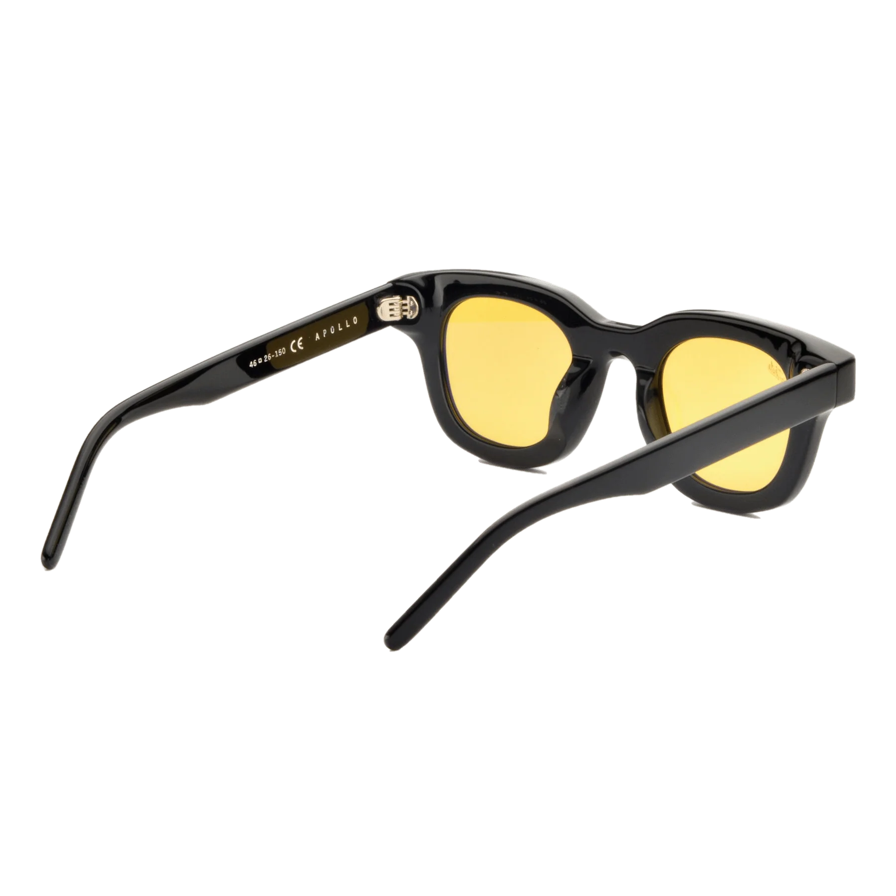 Apollo / Black Acetate & Yellow Lens - Image 5