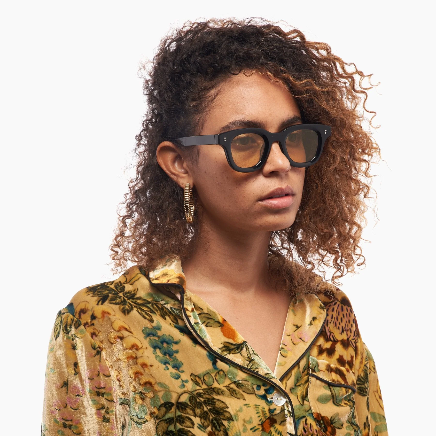 Apollo / Black Acetate & Yellow Lens - Image 8