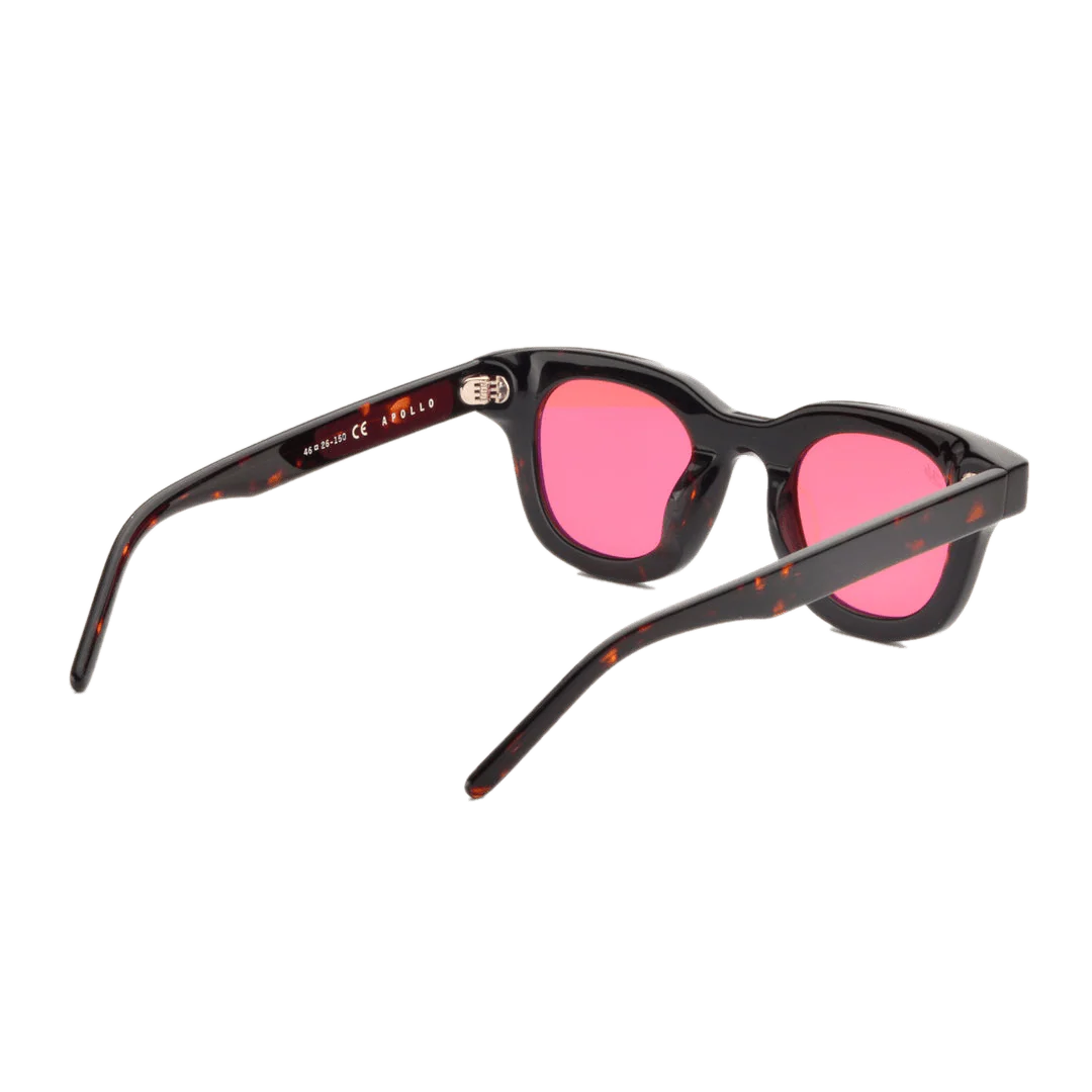 Apollo / Dark Tortoise Acetate & Rose Lens - Image 3