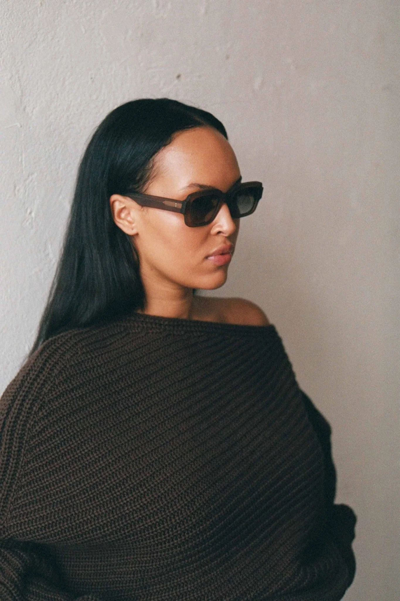 Apollo / Matte Cola Acetate & Grey Gradient Lens - Image 4