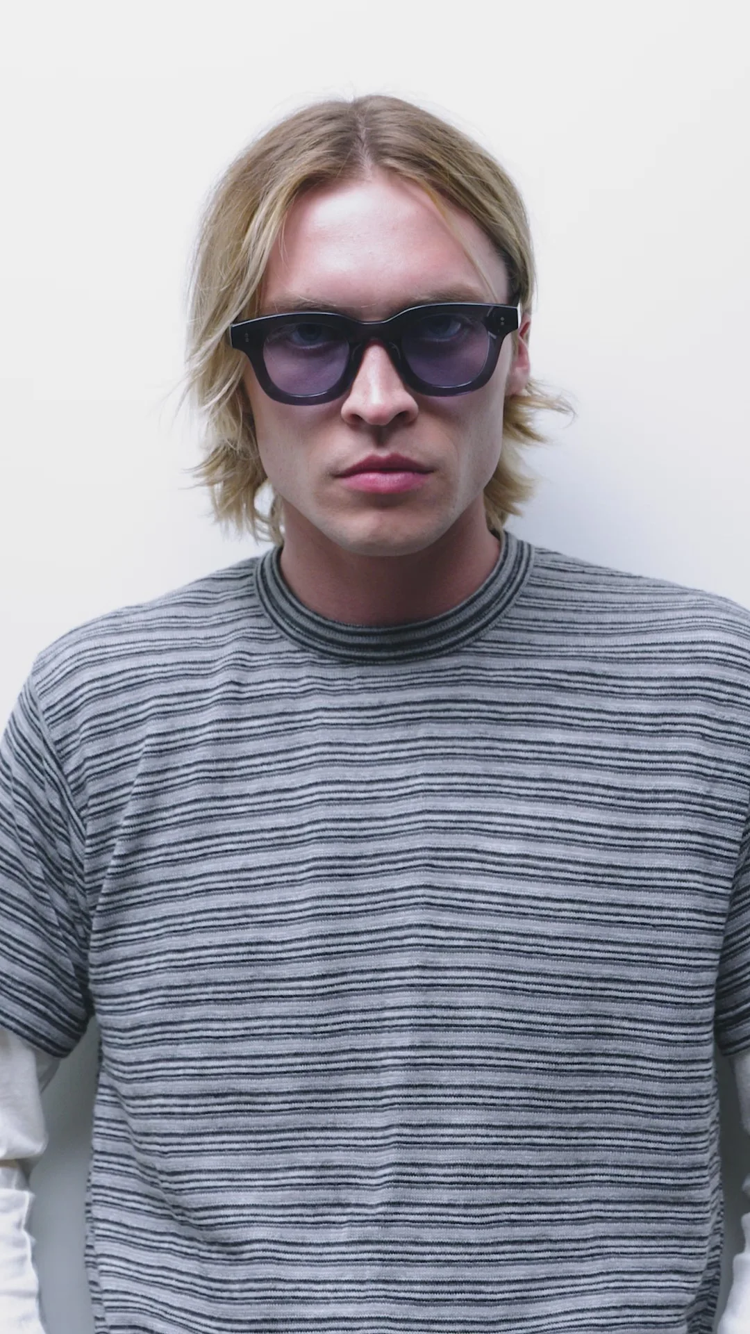 Apollo / Onyx Acetate & Sky Blue Lens - Image 3