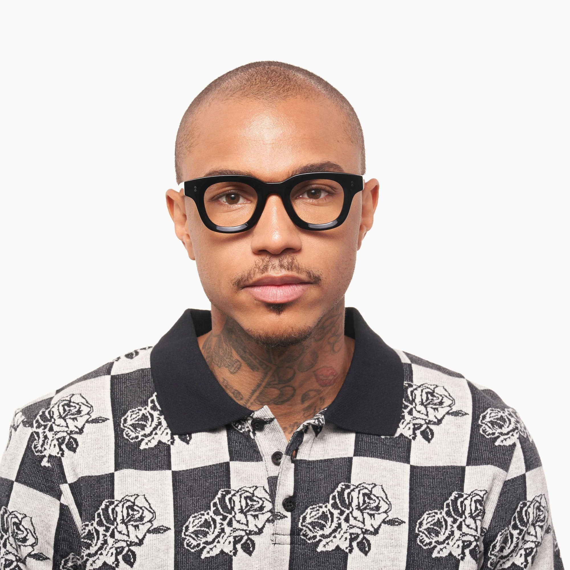 Apollo Optical / Black Acetate & Blue-Light Lens - Image 3