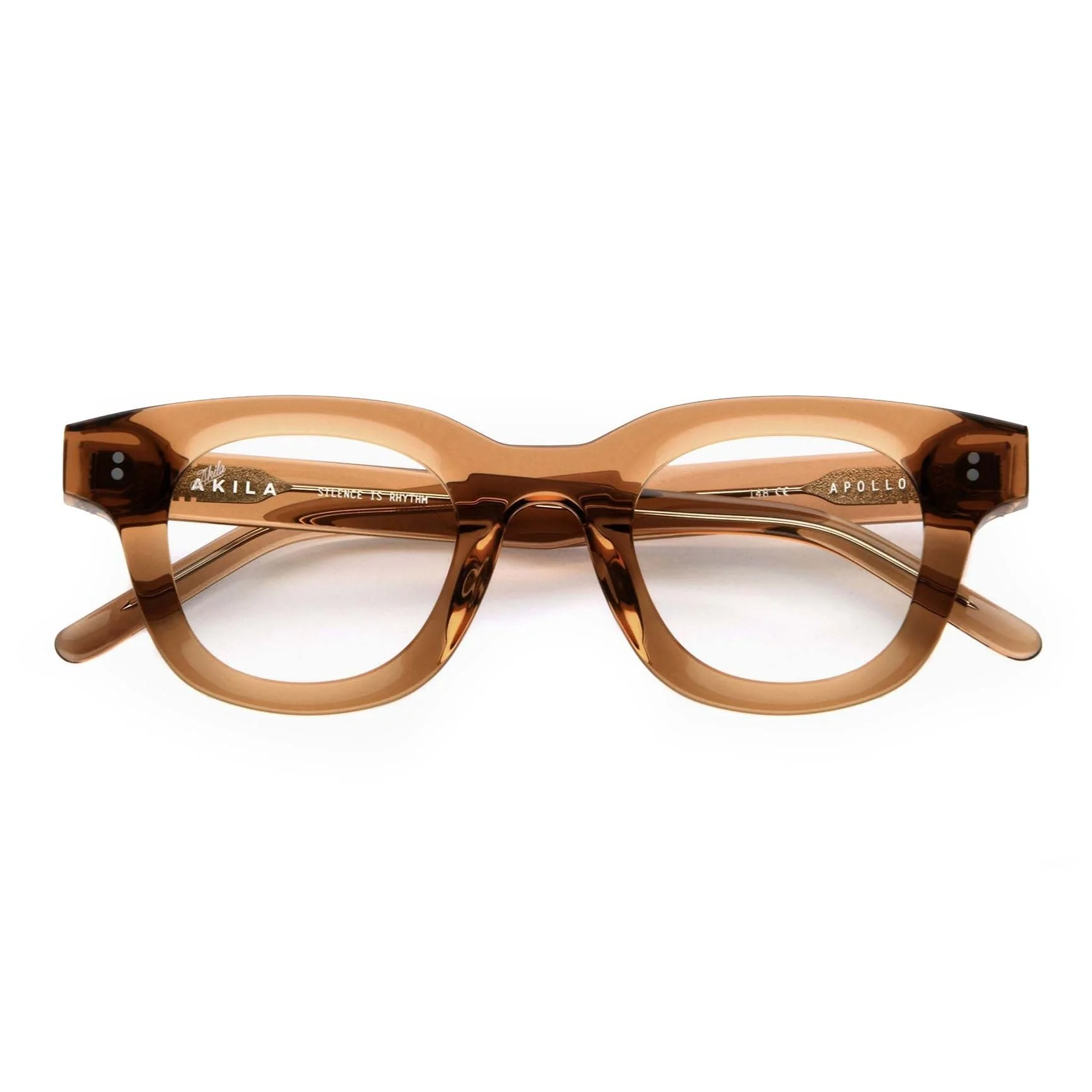Apollo Optical / Brown Acetate & Blue-Light Lens