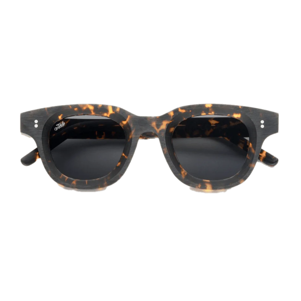 Apollo Raw / Tortoise Acetate & Black Lens