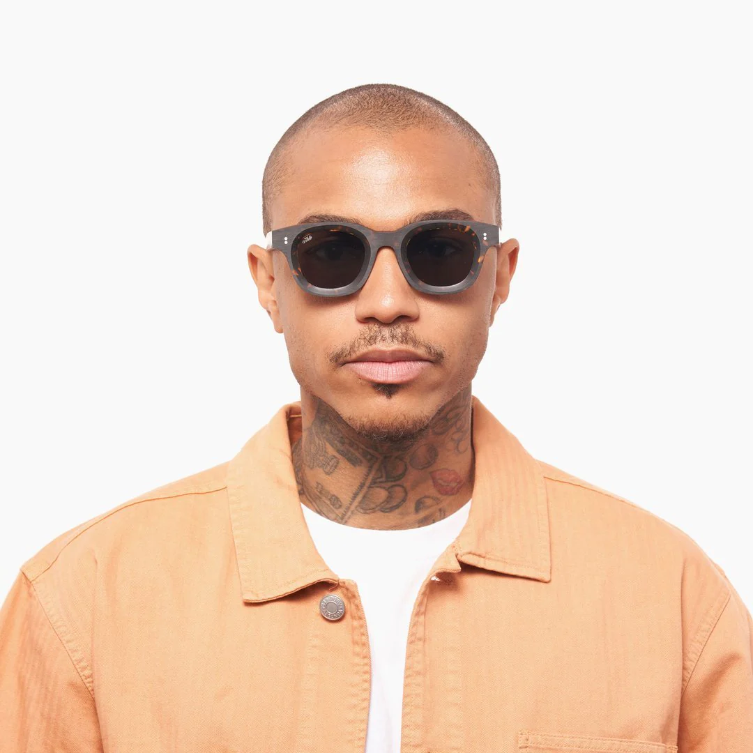 Apollo Raw / Tortoise Acetate & Black Lens - Image 4