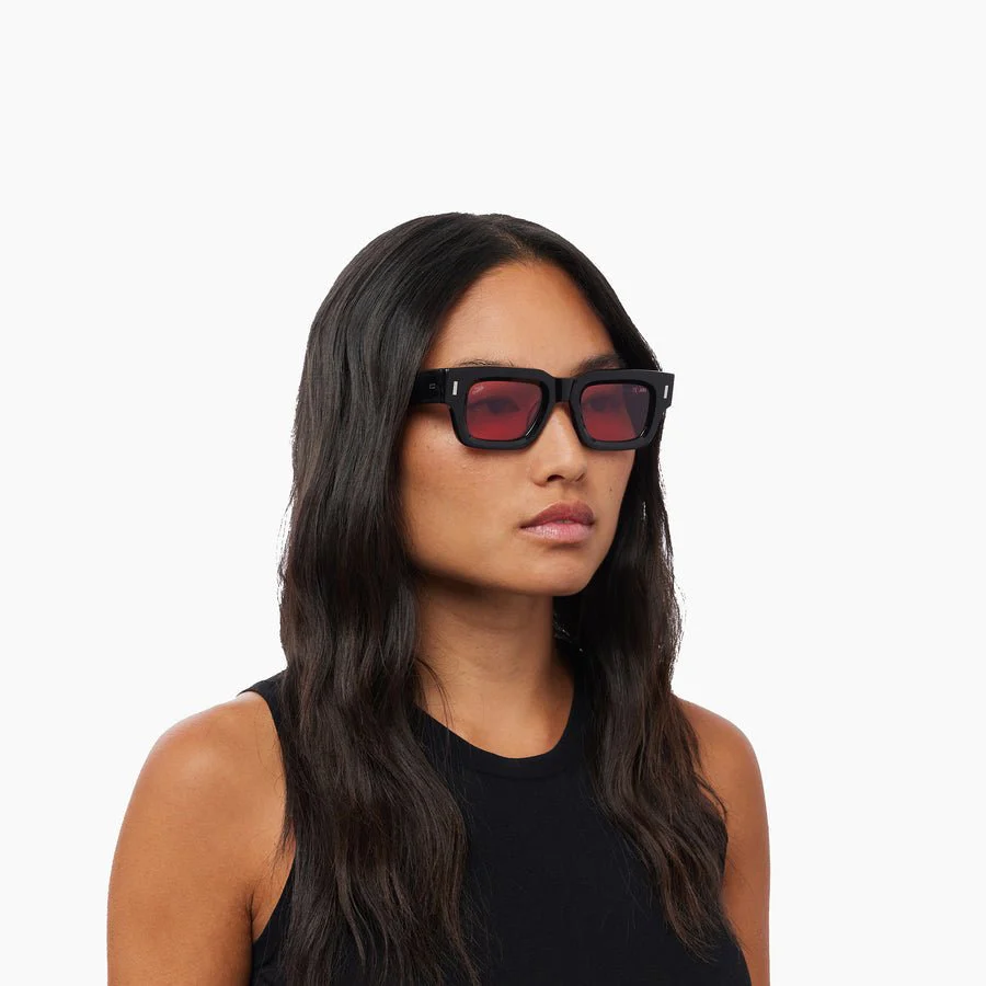 Ares / Black Acetate & Rose Lens - Image 13