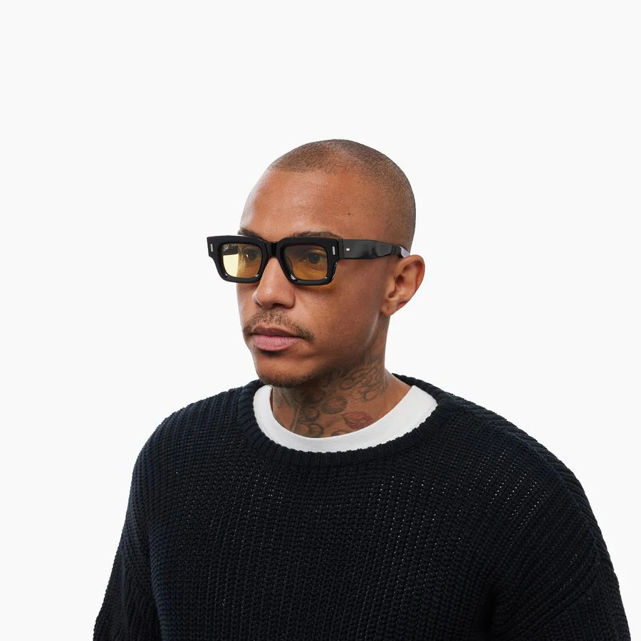 Ares / Black Acetate & Yellow Lens - Image 12