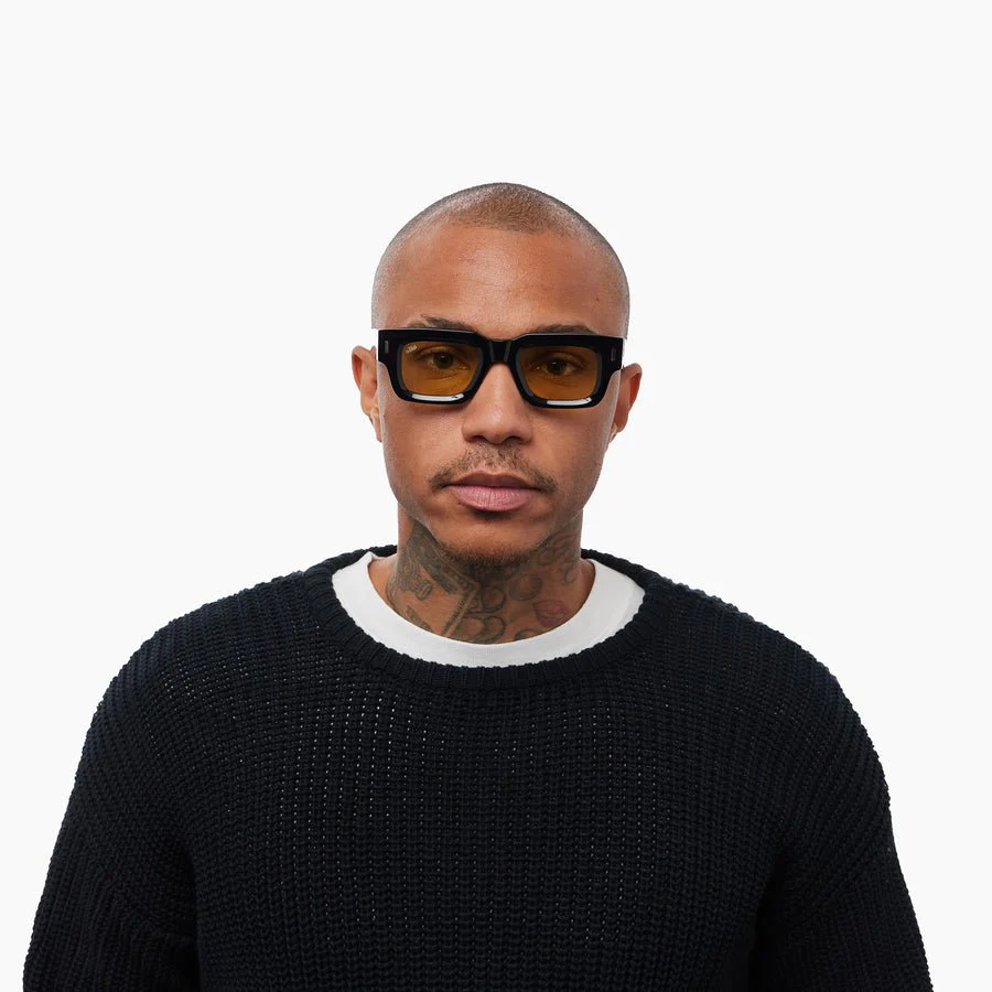 Ares / Black Acetate & Yellow Lens - Image 13
