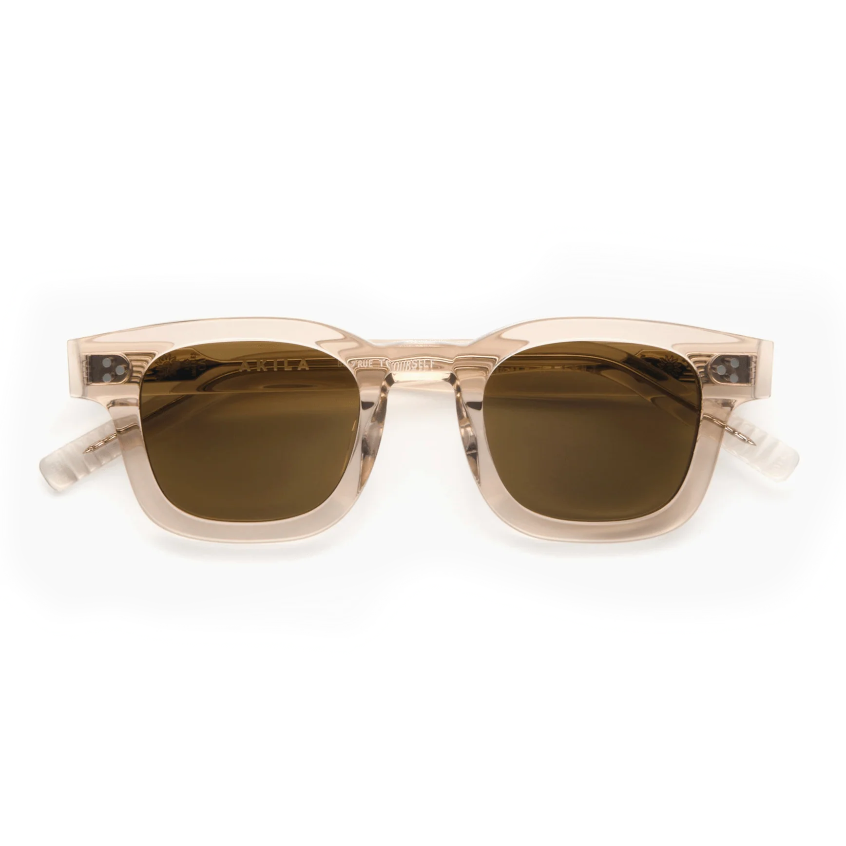 Ascent / Beige Acetate & Brown Lens