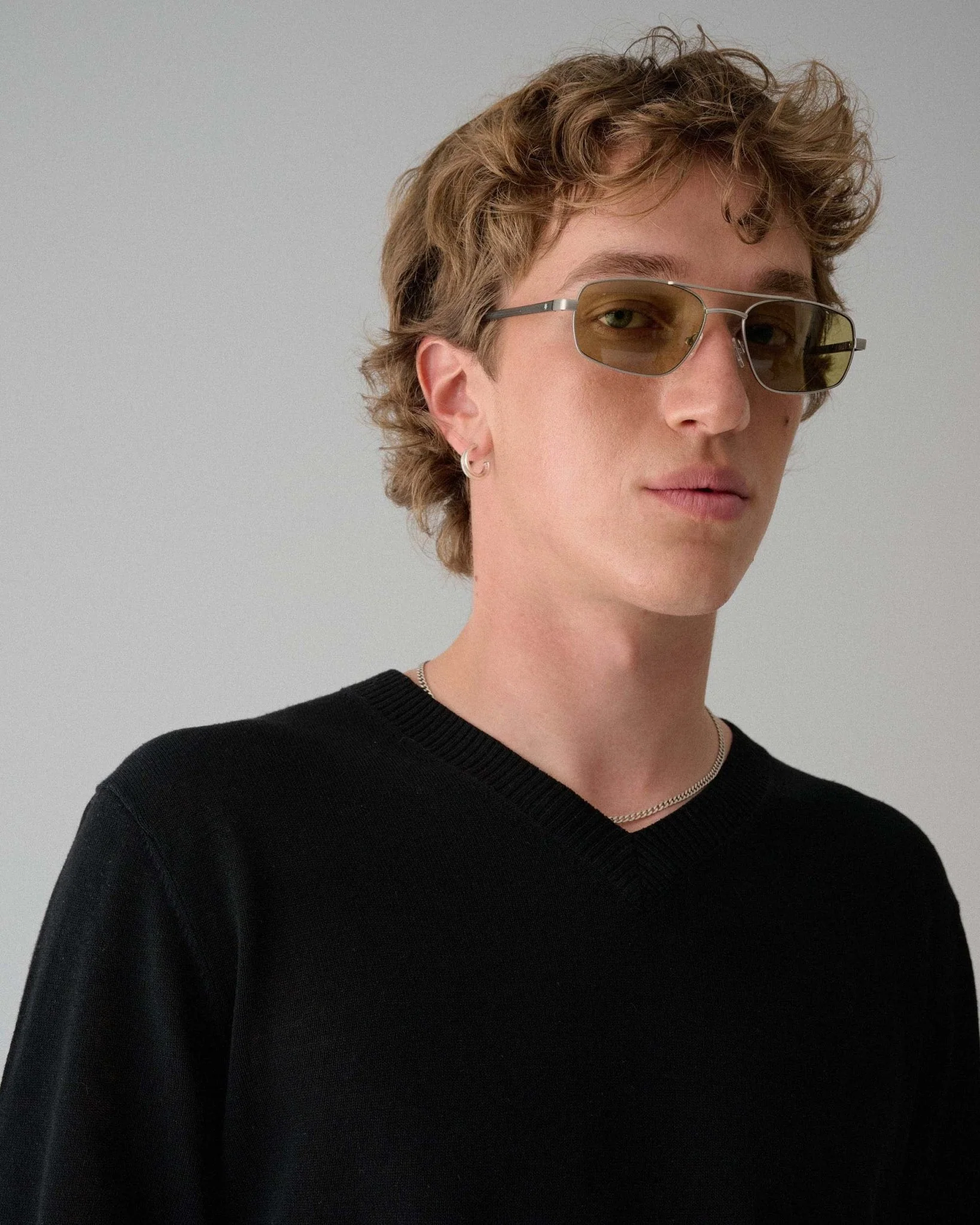 Astley / Matte Silver & Caper Lens - Image 3