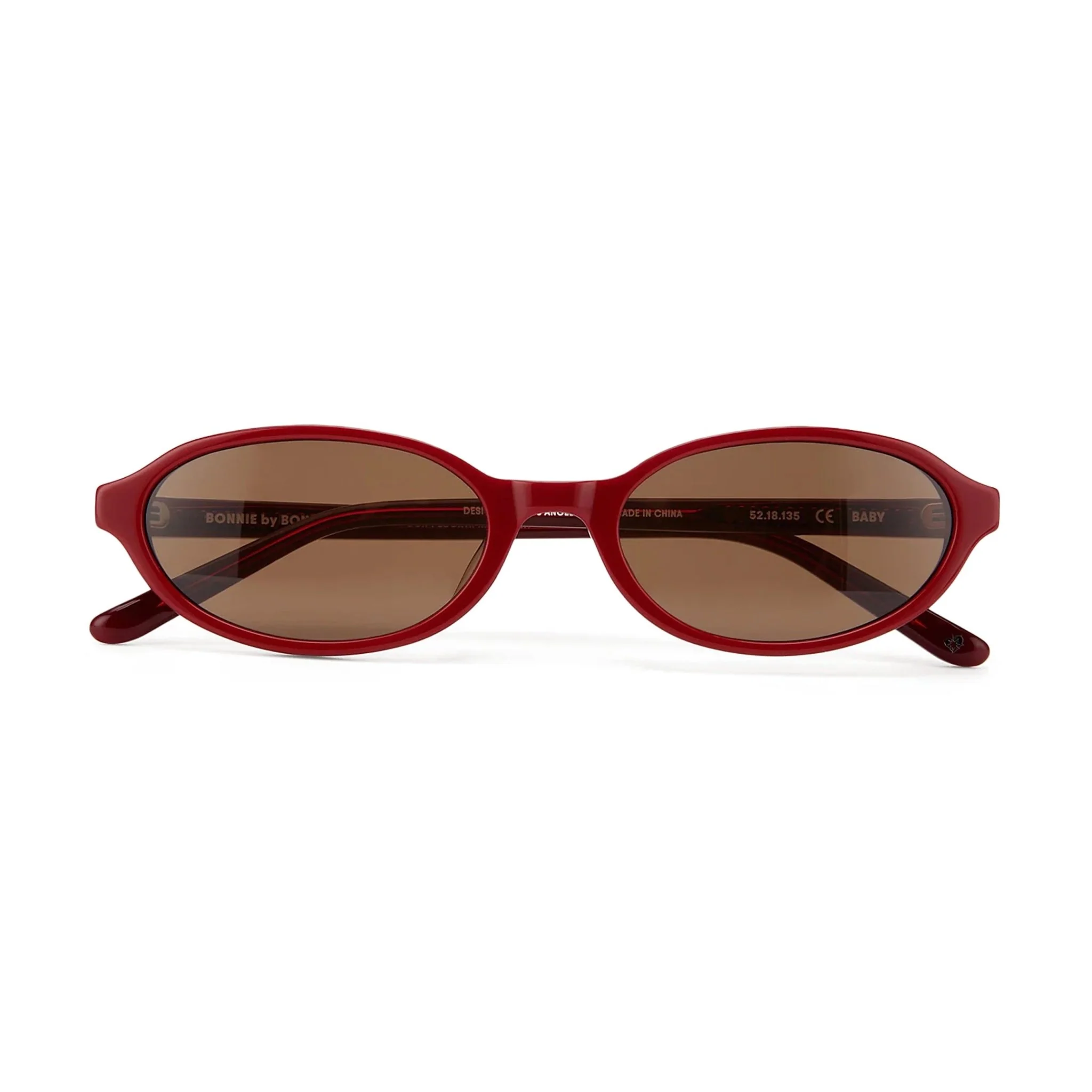 Baby / Layered Red & Brown Lens