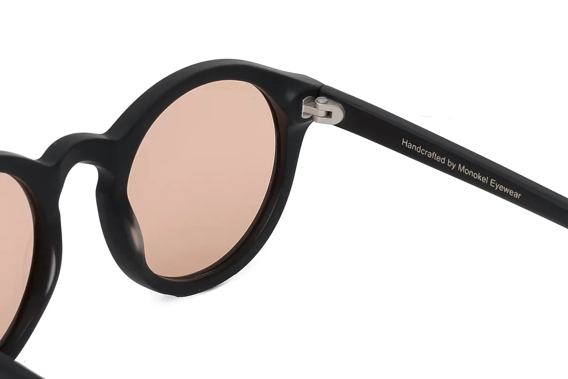 Barstow / Black Acetate & Orange Lens - Image 4