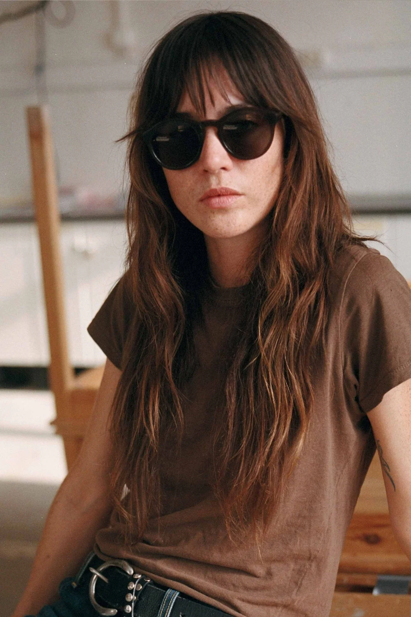 Barstow / Chocolate Acetate & Grey Solid Lens - Image 5