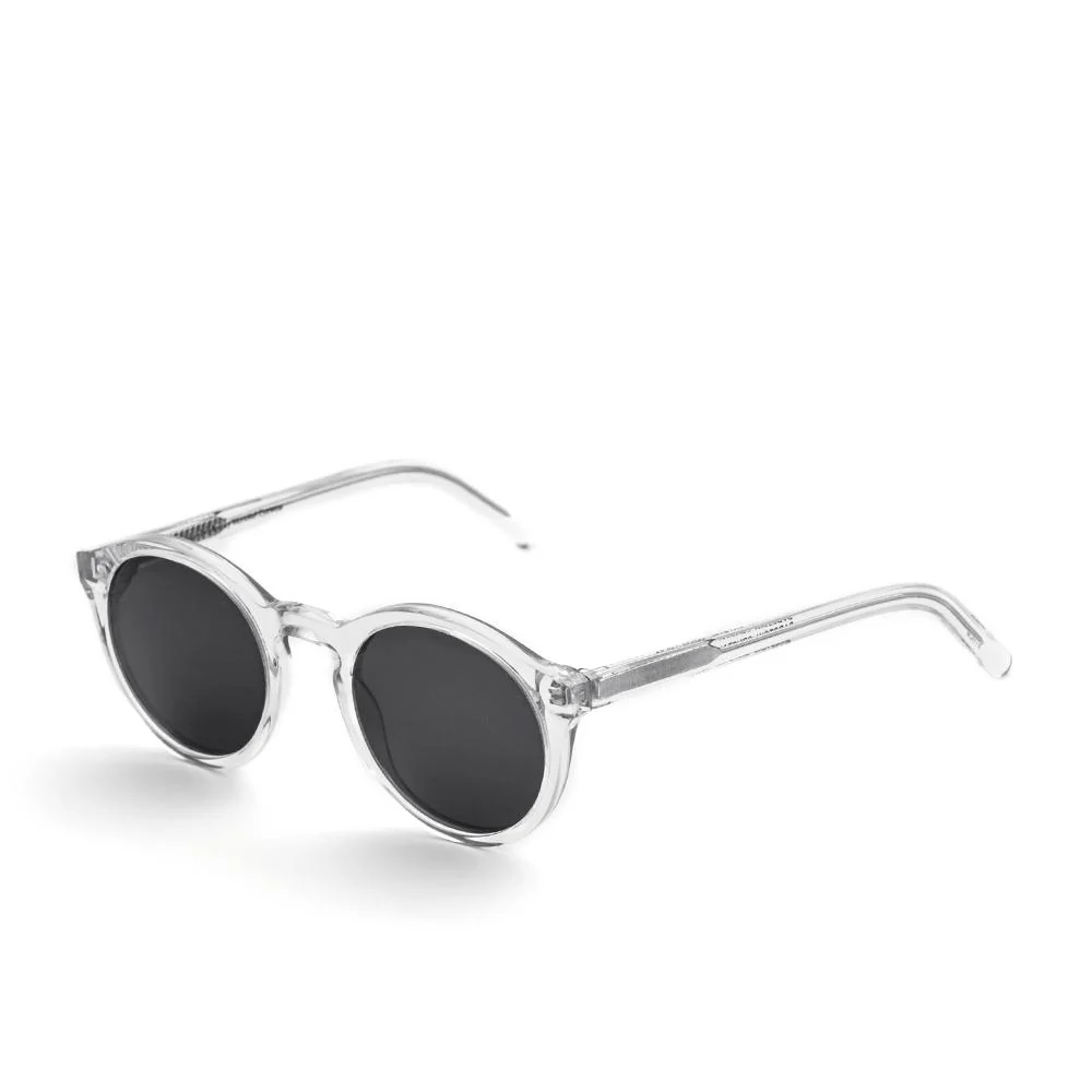 Barstow / Crystal Acetate & Grey Solid Lens - Image 2