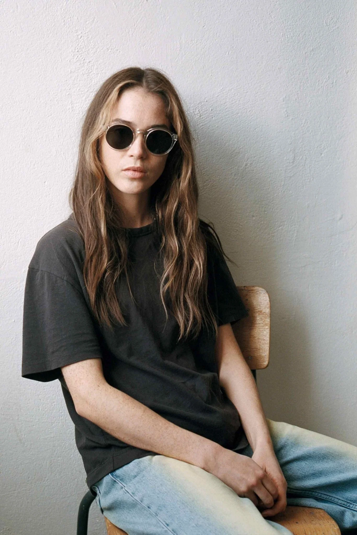 Barstow / Crystal Acetate & Grey Solid Lens - Image 6