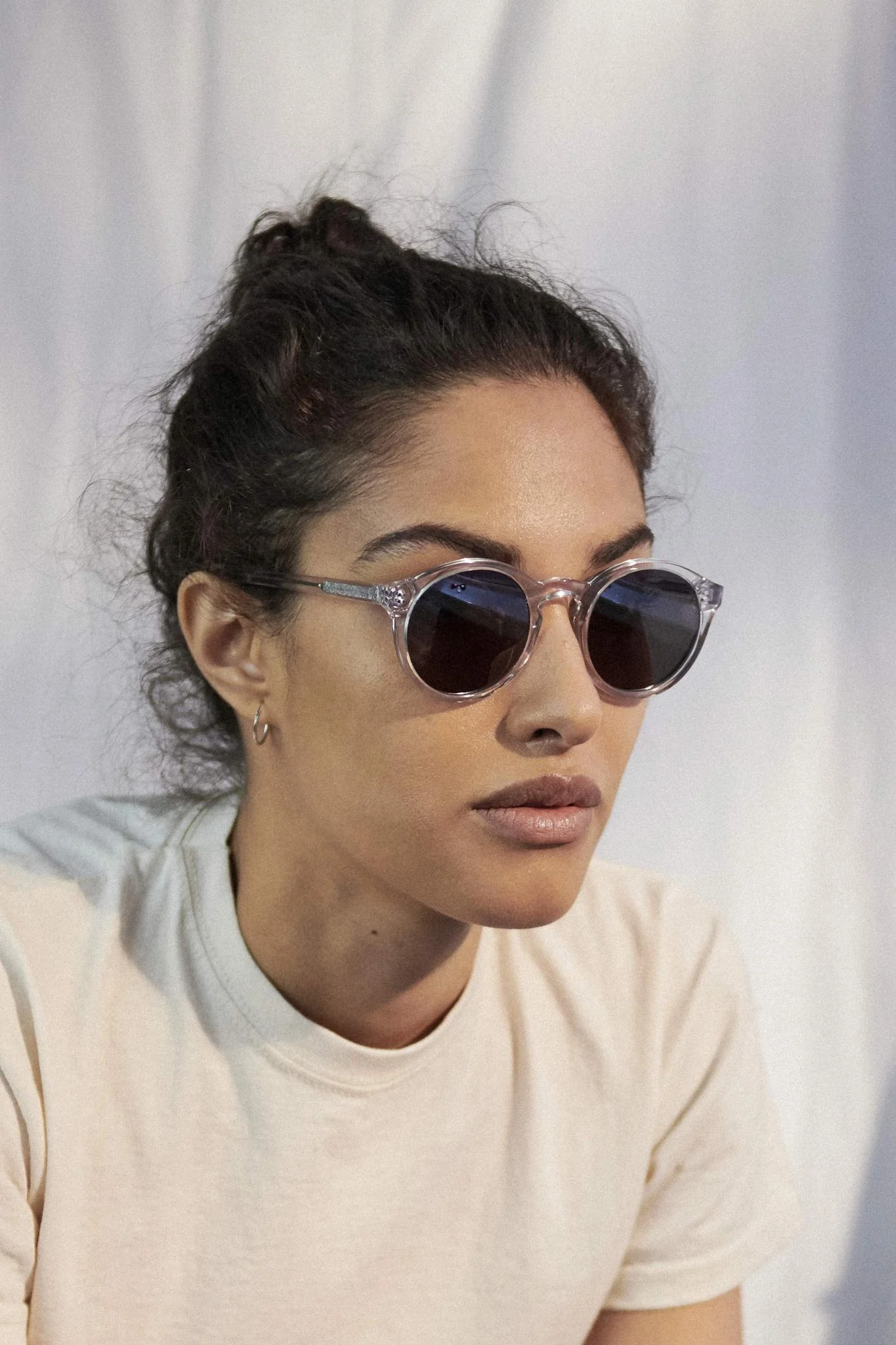 Barstow / Crystal Acetate & Grey Solid Lens - Image 8