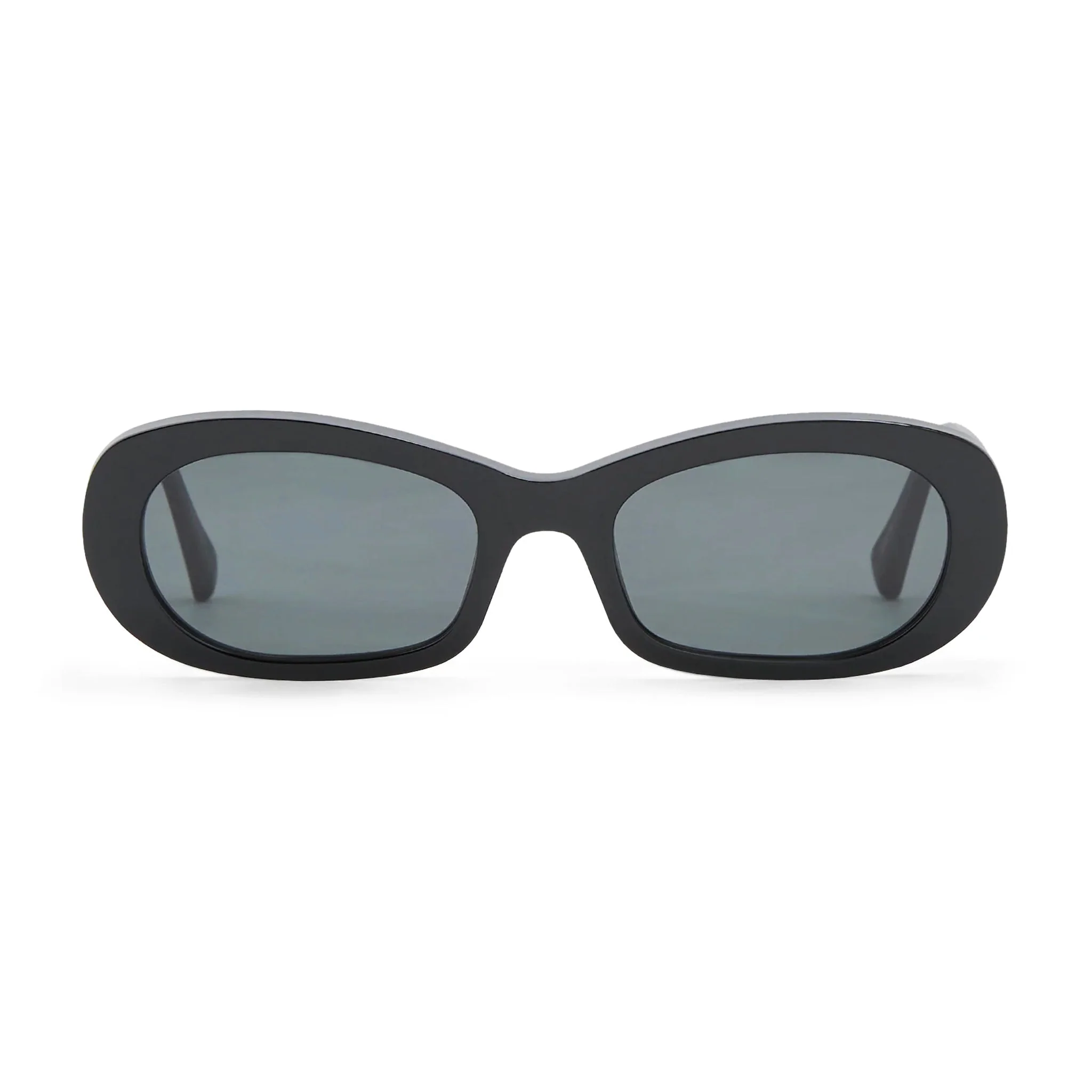 Belle / Black & Green Solid Lens