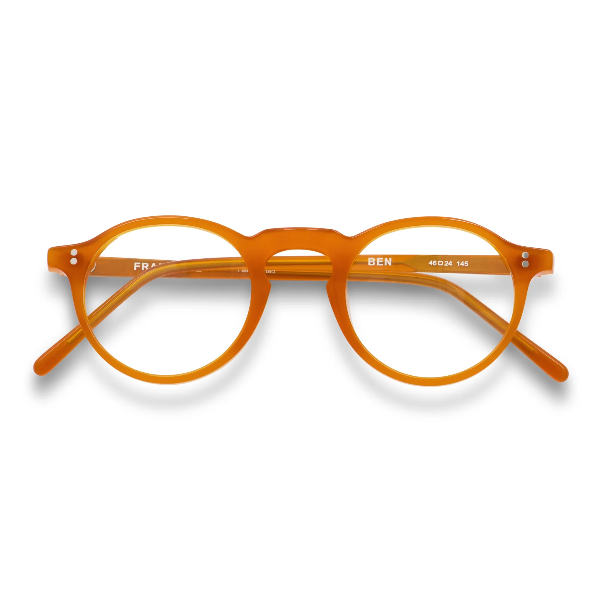 Ben Optical / Caramel Acetate & Prescription Lens
