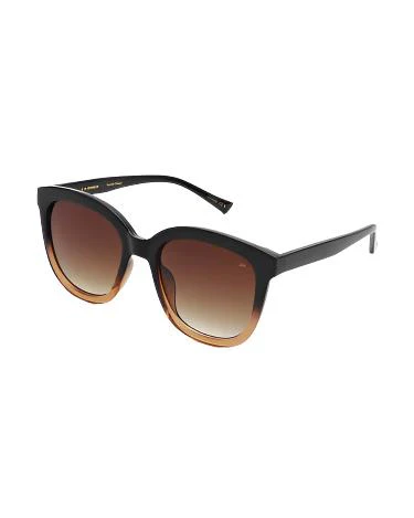 Billy / Black Brown Transparent & Gradient Brown Lens - Image 2