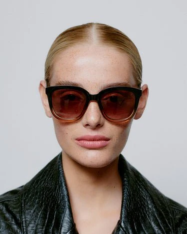 Billy / Black Brown Transparent & Gradient Brown Lens - Image 3