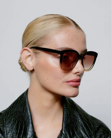 Billy / Black Brown Transparent & Gradient Brown Lens - Image 4