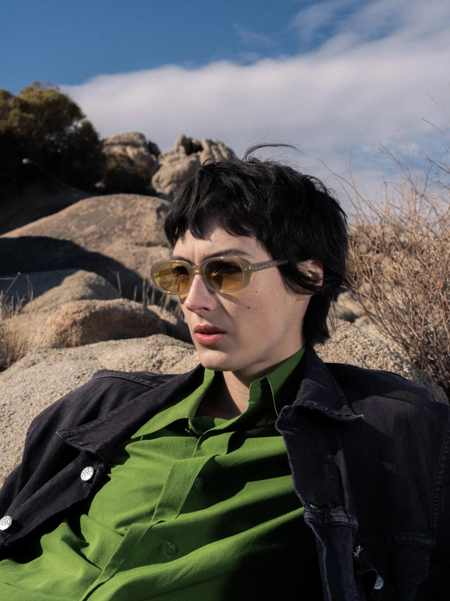 Blossom / Beige Acetate & Yellow Lens - Image 3
