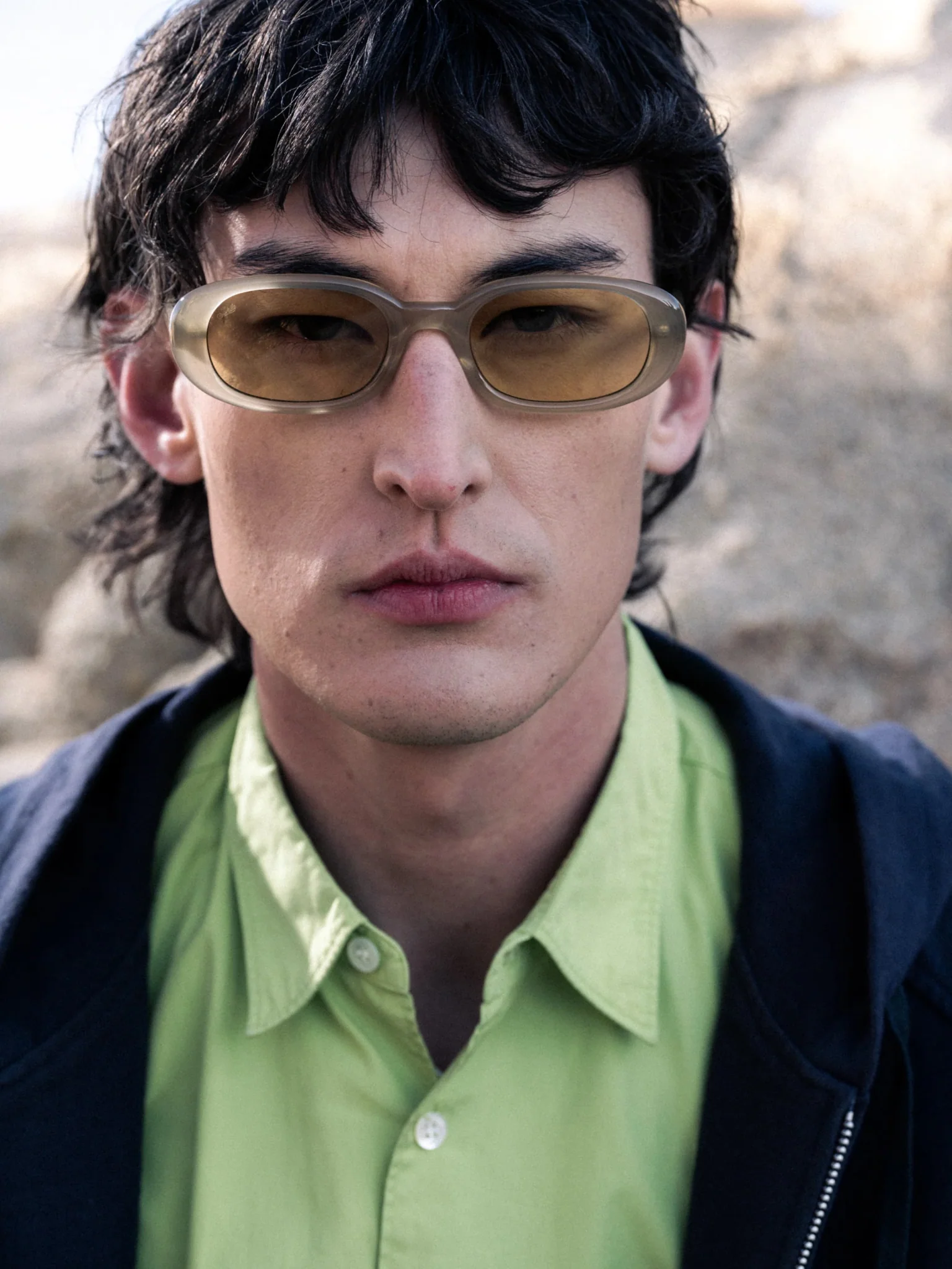 Blossom / Beige Acetate & Yellow Lens - Image 4