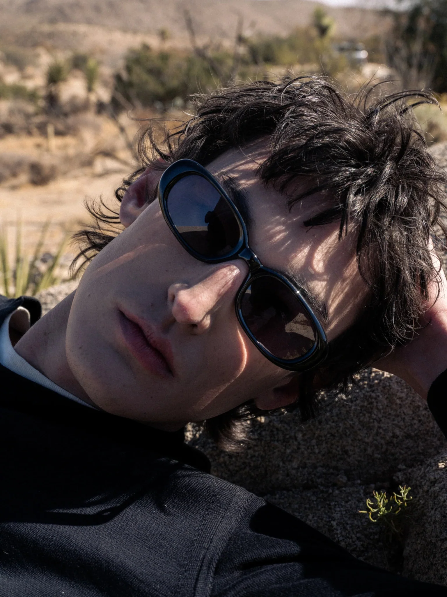 Blossom / Black Acetate & Black Lens - Image 3