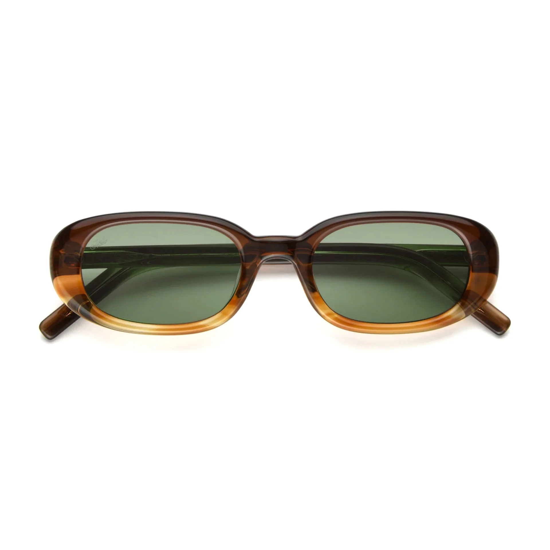 Blossom / Havana Acetate & Green Lens