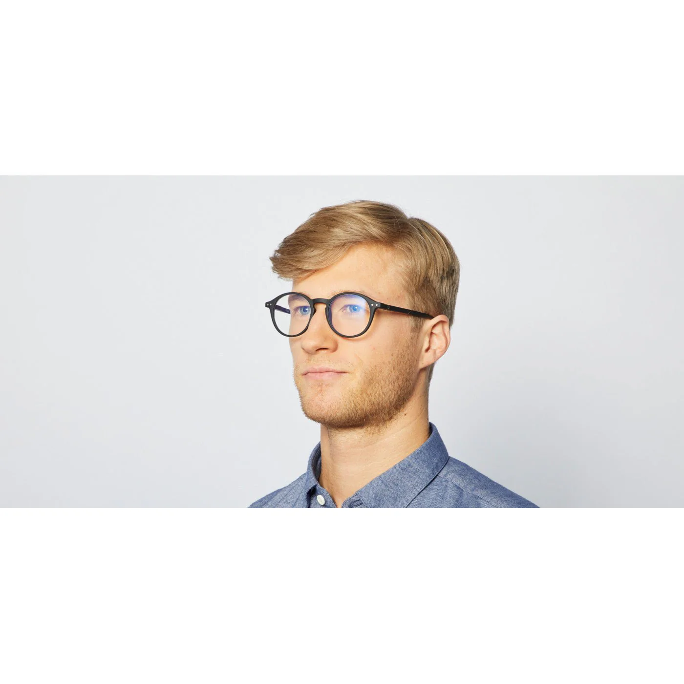 Blue-Light Optical Glasses / Style D / Black - Image 3